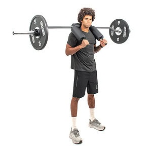 SAFETY SQUAT BARBELL
