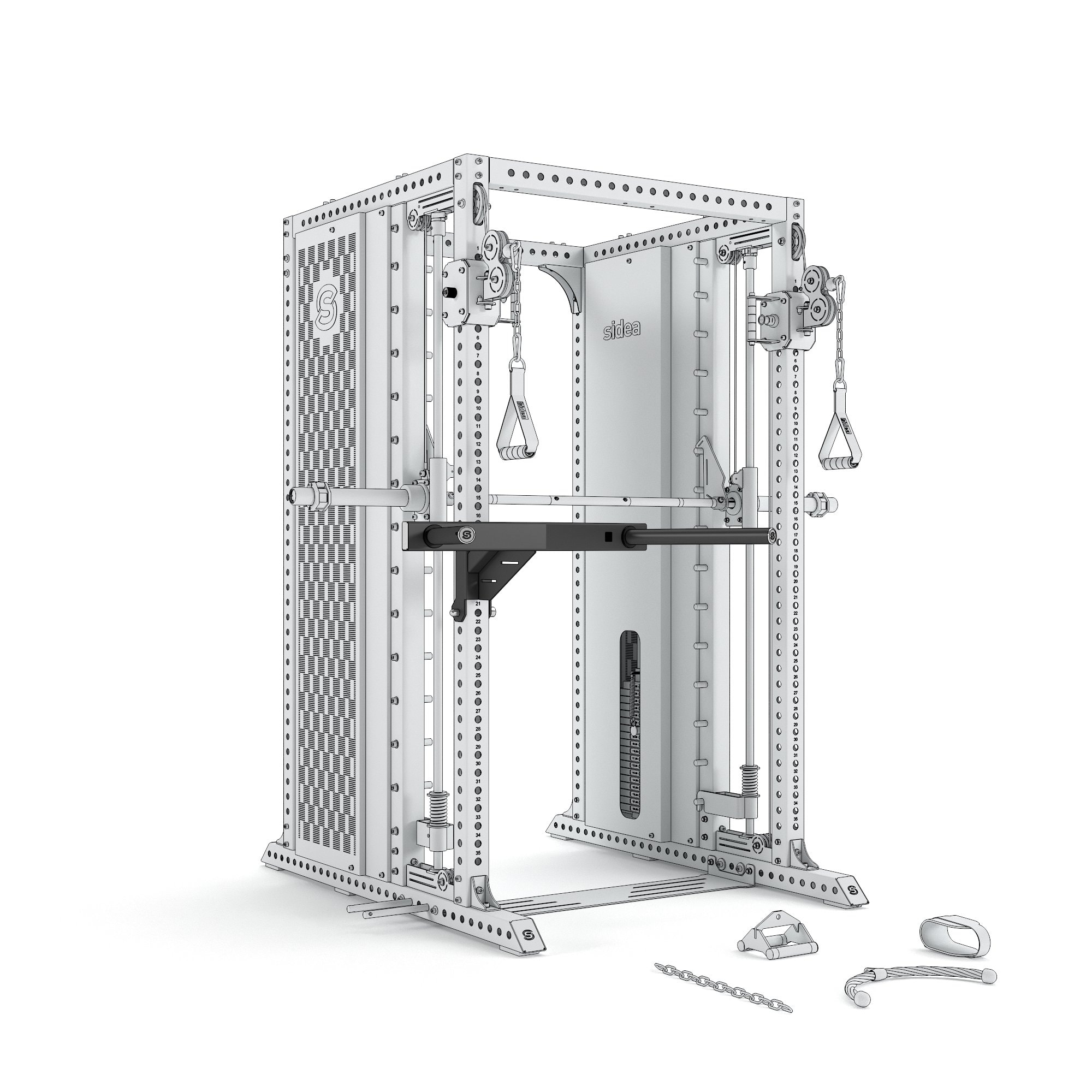 9088/2 All-in-One Rack Premium Dip Handles
