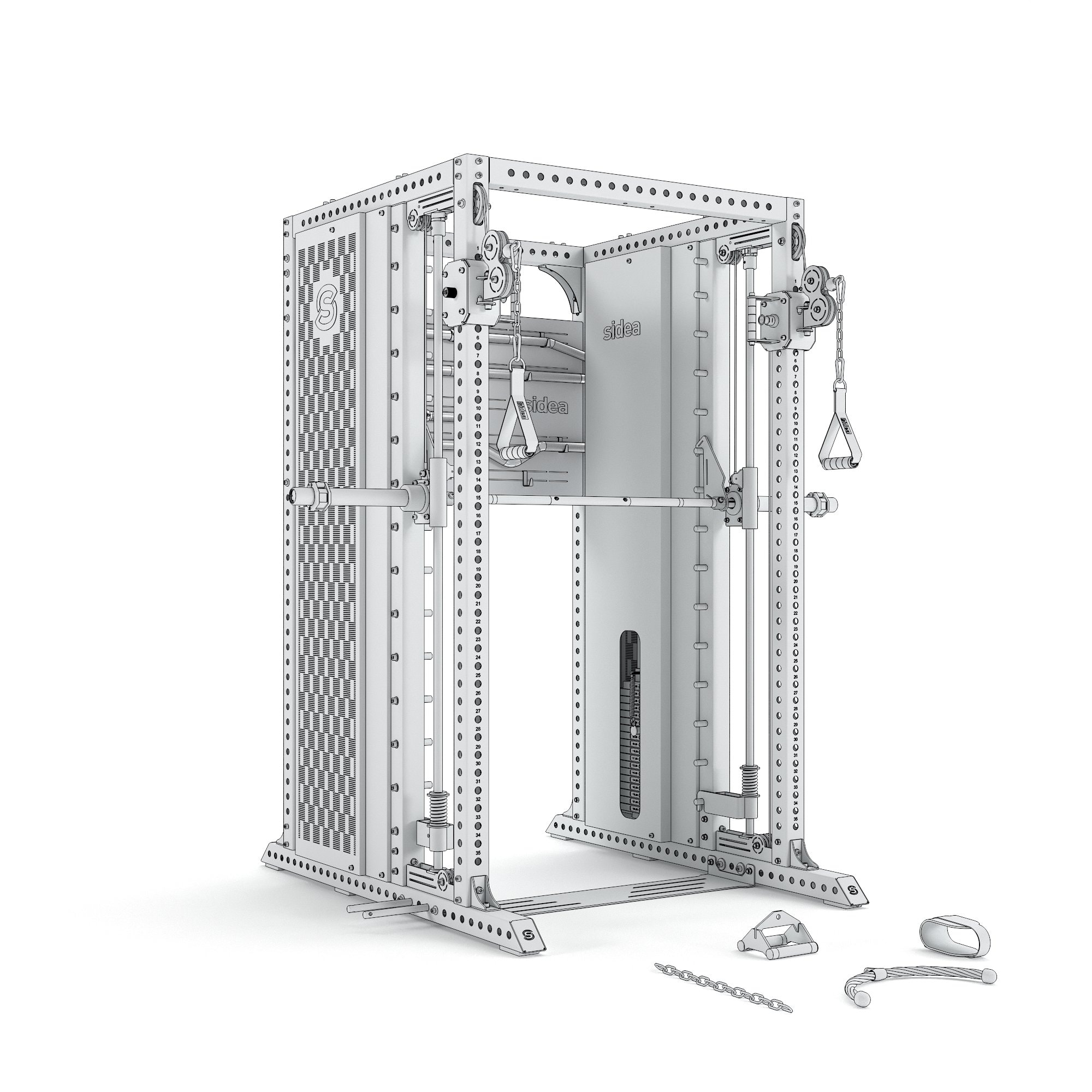 9088/3 All-in-One Rack Premium Cable Attachment Set