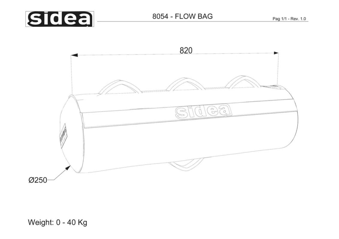 8054 Flow Bag - Scheda Tecnica
